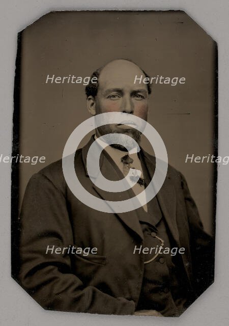 Untitled (Portrait of a Man), 1880. Creator: Unknown.