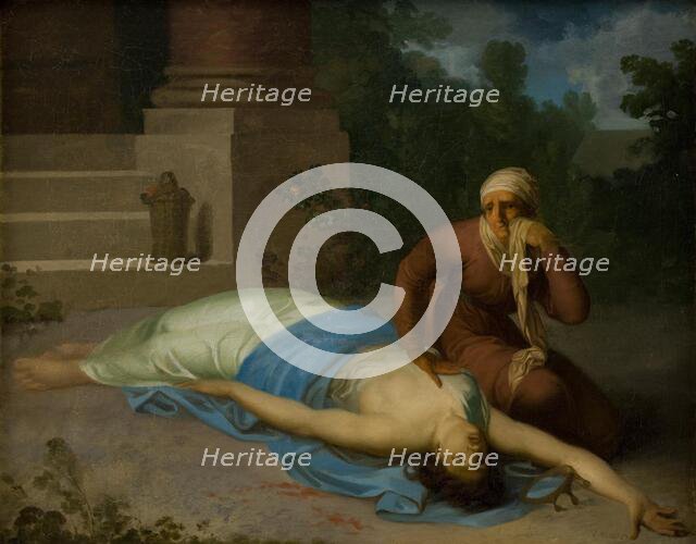 The Dying Messalina and her Mother, 1795-1798. Creator: Nicolai Abraham Abildgaard.
