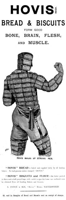 Advertisement for Hovis Bread & Biscuits, 1898. Creator: Unknown.