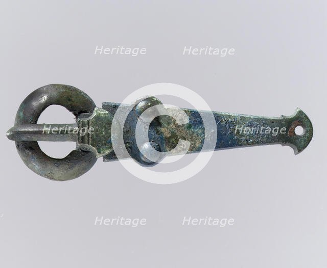 Elongated Buckle, Langobardic or Frankish, 7th century (?). Creator: Unknown.