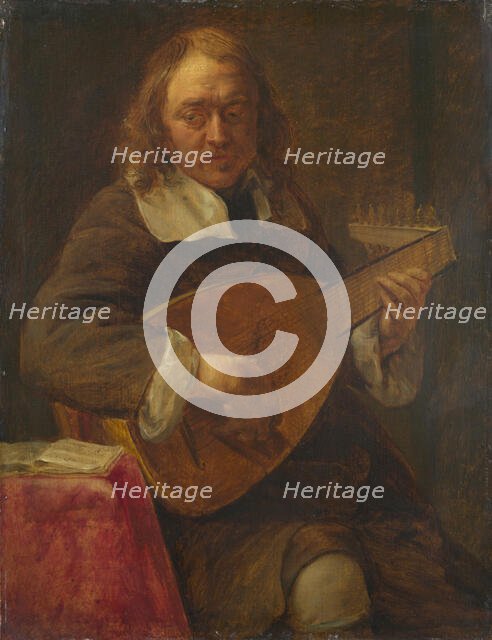 Hearing. From the Series The Five Senses, before 1661. Creator: Coques, Gonzales (1614/18-1684).