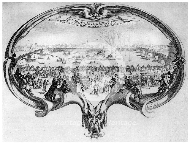 'L'Eventail' (The Fan), 1619 (1924). Artist: Jacques Callot