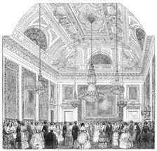 The Grand Saloon at Devonshire House, 1850. Creator: Unknown.