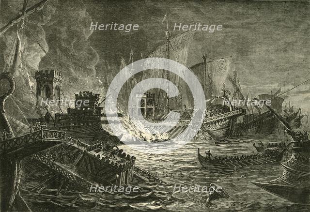 'The Battle of Actium', 1890.   Creator: Unknown.