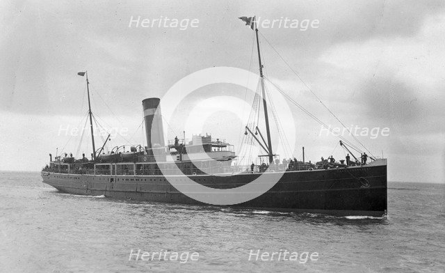SS Duke of Connaught, Fleetwood-Belfast service, 20th century. Artist: Unknown