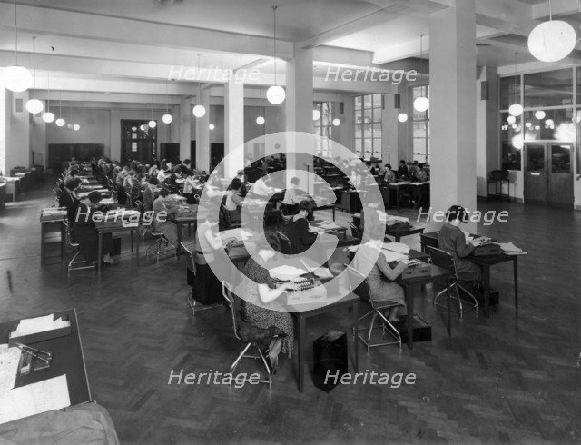 Interior of Unilever House, London, 1930s. Artist: Fox Photos
