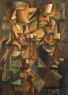 Man and Woman, 1915. Creator: Procházka, Antonin (1882-1945)