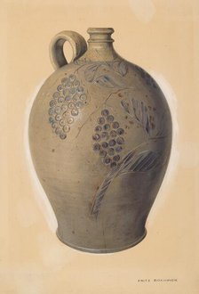 Wine Jug, probably 1939. Creator: Fritz Boehmer.