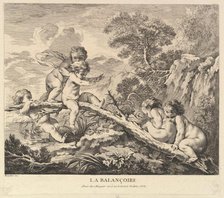 The Swing, ca. 1738. Creator: Pierre Alexandre Aveline.