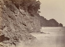 Tropical Scenery, Cliff - Limon Bay, 1871. Creator: John Moran.