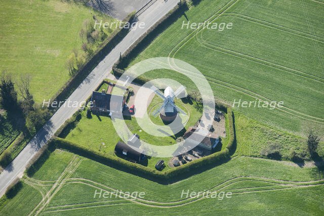 Upthorpe Windmill, Suffolk, 2016. Creator: Damian Grady.
