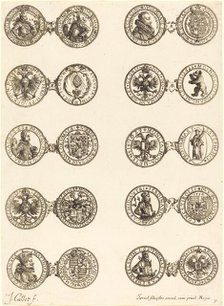 Coins [plate 9]. Creator: Jacques Callot.