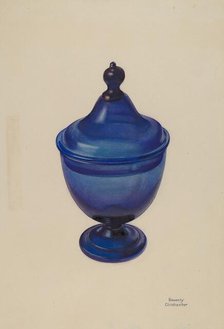 Compote, c. 1939. Creator: Beverly Chichester.