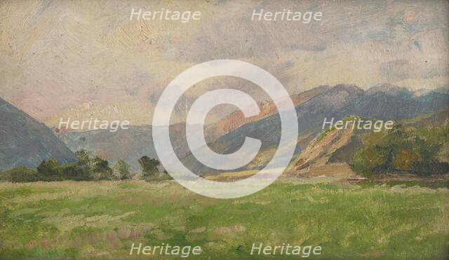 Mountain Meadow, 1900-1930. Creator: Ludovit Cordak.