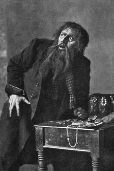 Bransby Williams (1870-1961), actor, 1911-1912.Artist: Reinhold Thiele