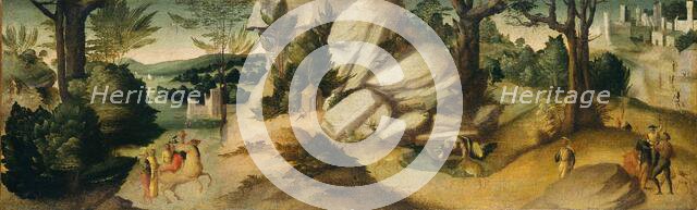 Scenes from a Legend, probably c. 1515/1520. Creator: Giovanni di Lorenzo Larciani.