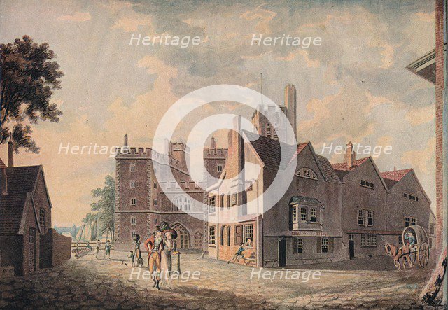 'The Archbishop's Palace, Lambeth', 1909. Artist: JMW Turner.