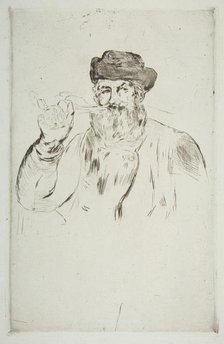 The Smoker (Le Fumeur), 1879-82. Creator: Edouard Manet.