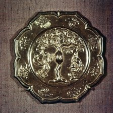 Chinese Bronze Mirror, T'ang Dynasty, 618-906. Artist: Unknown.