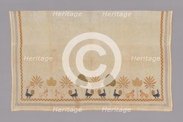 Panel, possibly Egypt or Turkey, c. 1880.  Creator: Unknown.