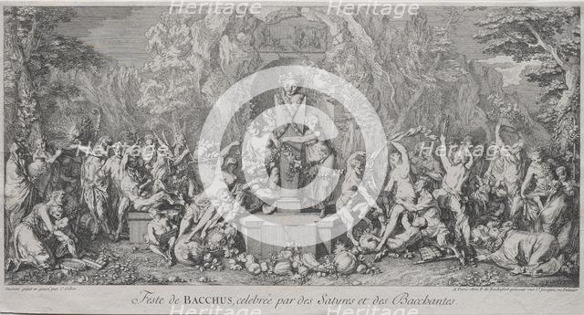 The Four Festivals: Festival of Bacchus. Creator: Claude Gillot (French, 1673-1722).