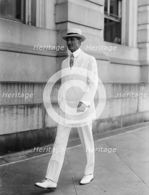 William Gibbs McAdoo, Secretary of The Treasury, 1914.  Creator: Harris & Ewing.