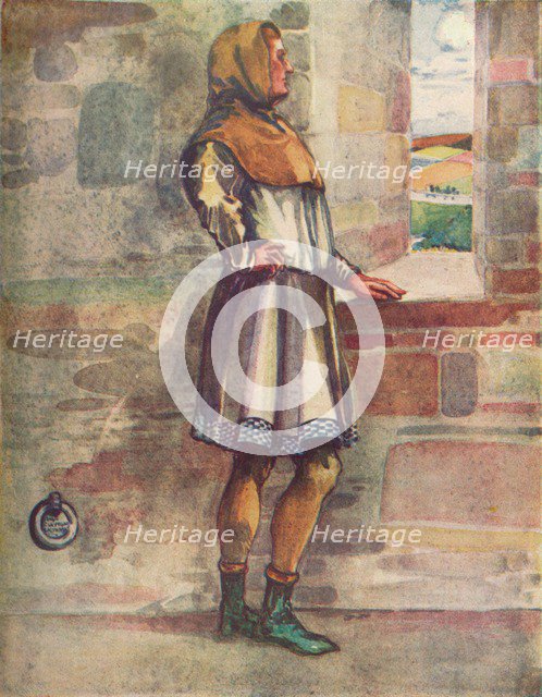 'A Man of the Time of Richard I', 1907. Artist: Dion Clayton Calthrop.