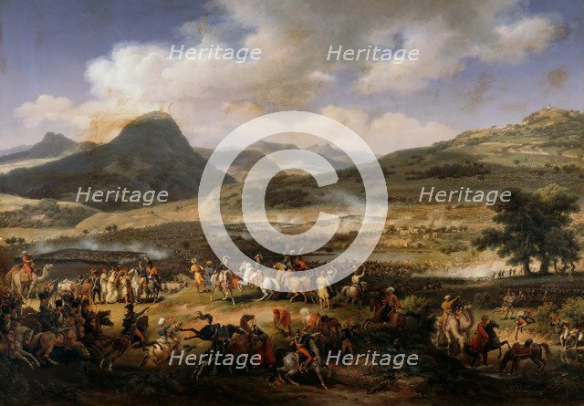 The Battle of Mount Tabor on 16 April 1799.