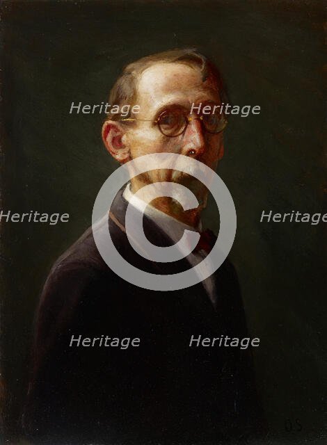 Self-Portrait, about 1925. Creator: Otto Stark.