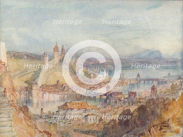 'Lucerne', 1909. Artist: JMW Turner.
