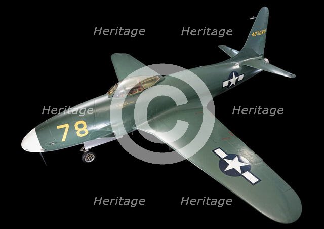 Lockheed XP-80 "Lulu Belle", 1943. Creator: Lockheed Aircraft Corporation.