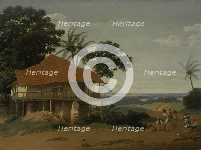 Brazilian Landscape with a Worker's House, c1655. Creator: Frans Post.