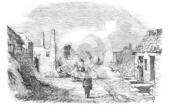 The Village of Killard, 1850. Creator: Unknown.