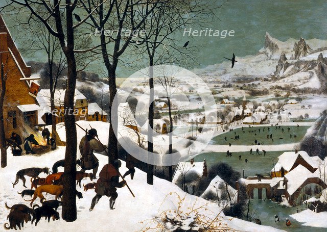 Hunters in the Snow (Winter), 1565. Artist: Bruegel (Brueghel), Pieter, the Elder (ca 1525-1569)