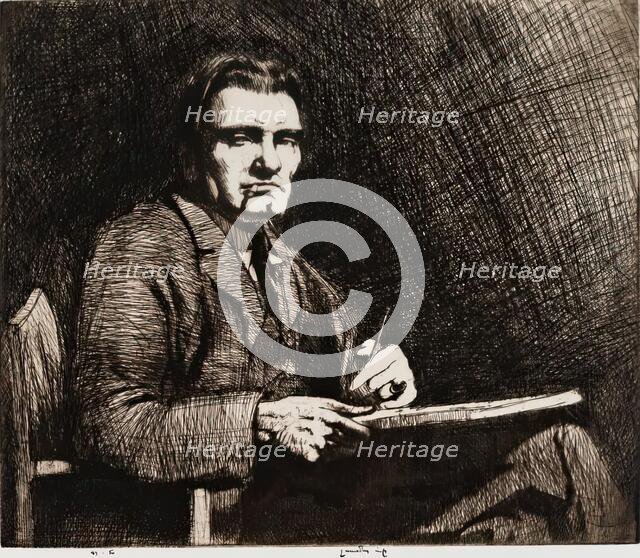 James McBey Lld, 1929. Creator: Ernest Stephen Lumsden.