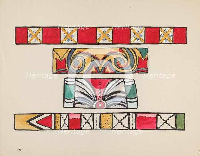 Plate 49: From Portfolio "Spanish Colonial Designs of New Mexico", 1935/1942. Creator: Unknown.