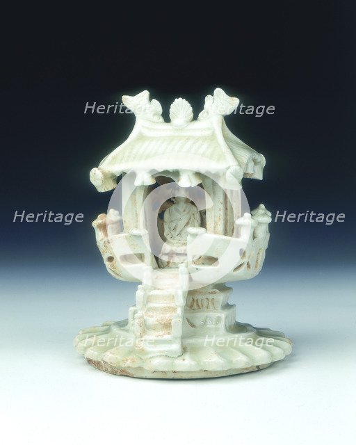 White glazed shrine, Northern Song dynasty, China, 11th century. Artist: Unknown
