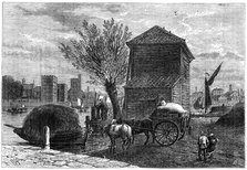 The old Horseferry, London, c1800 (1891). Artist: Unknown