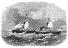 Hull steam-ship Orlando, for passenger traffic to Sweden, 1870. Creator: Unknown.