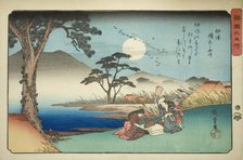 The Kinuta Jewel River in Settsu Province (Settsu Kinuta no Tamagawa), from the serie..., c. 1835/37 Creator: Ando Hiroshige.