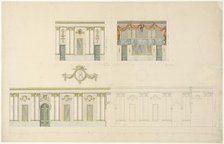 Decoration...on the occasion of the inauguration of King William I, April 1814, (1814-1835).  Creator: François Joseph Pfeiffer.