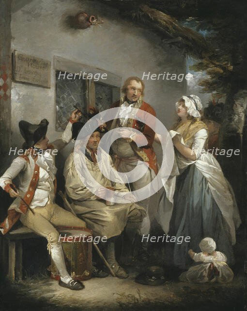 Trepanning a Recruit, c. 1790. Creator: George Morland.