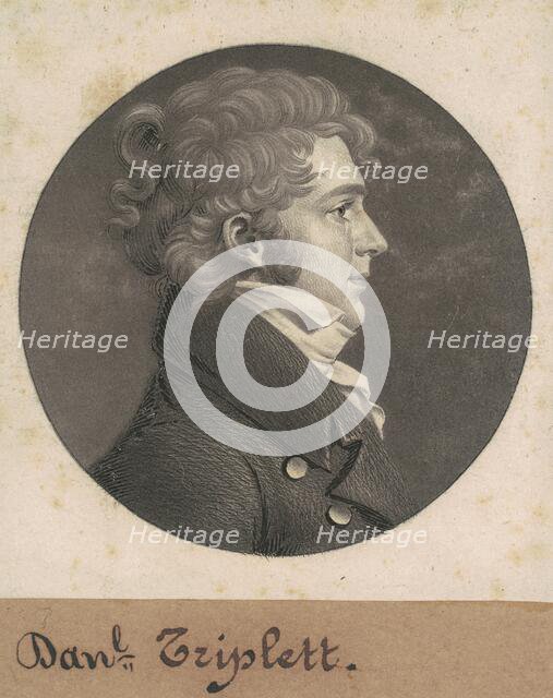 J. N. Luckett, 1808. Creator: Charles Balthazar Julien Févret de Saint-Mémin.