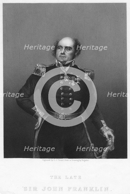 'Sir John Franklin', c1860s.Artist: DJ Pound