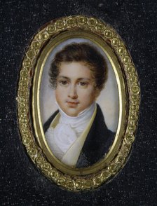 Portrait of Prince Grigory Petrovich Volkonsky (1776-1852), 1820s. Artist: Anonymous  