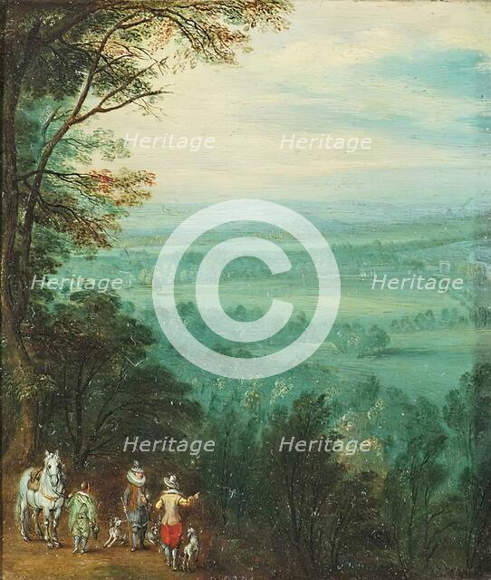 Landscape with Figures, 1630-1650. Creator: David Teniers II.