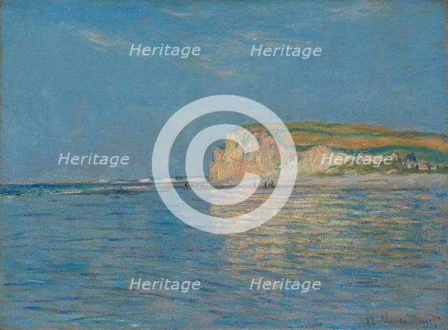 Low Tide at Pourville, near Dieppe, 1882, 1882. Creator: Claude Monet (French, 1840-1926).
