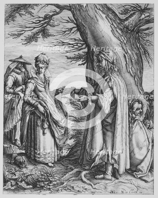 The Fortune Teller and the Lady. Creator: Andries Stock.