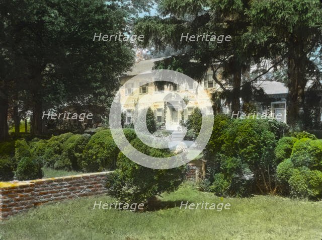 "Chatham," Colonel Daniel Bradford Devore house, 120 Chatham Lane, Fredericksburg, Virginia, 1927. Creator: Frances Benjamin Johnston.