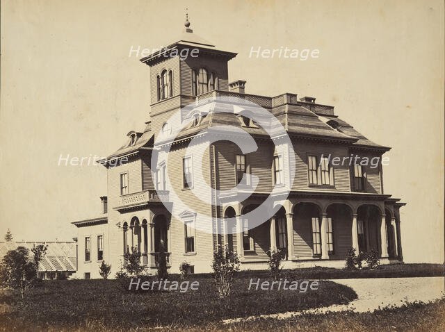Victorian House, ca. 1860. Creator: James Wallace Black.